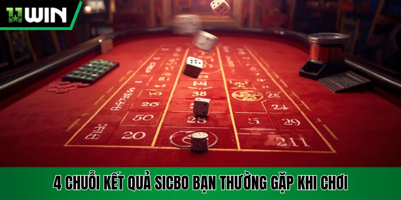 4 chuỗi kết quả Sicbo bạn thường gặp khi chơi