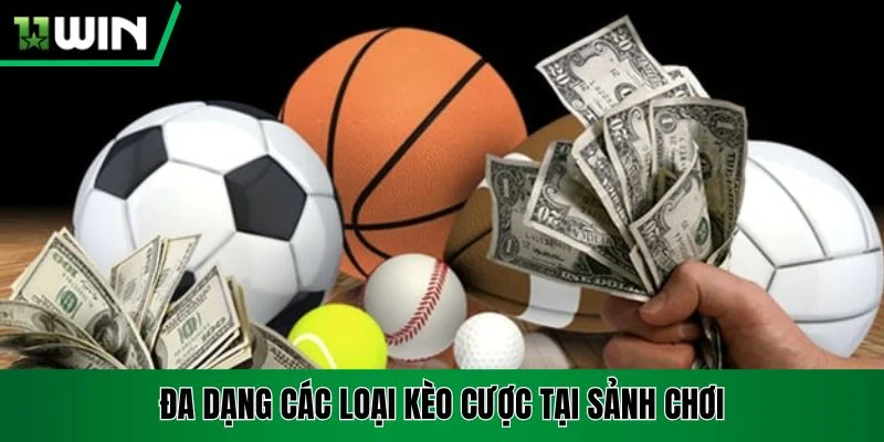 Đa dạng các loại kèo cược tại sảnh chơi