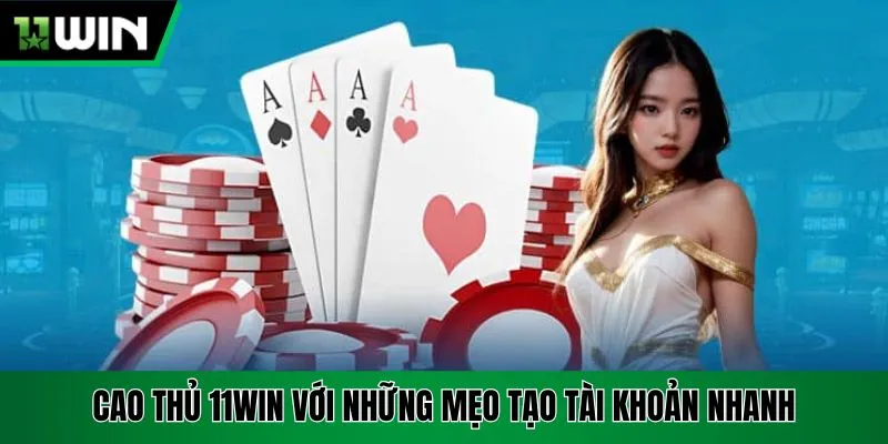 Cao thủ 11Win với những mẹo tạo tài khoản nhanh