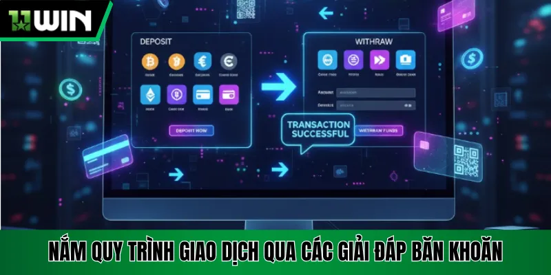 Nắm quy trình giao dịch qua các giải đáp băn khoăn