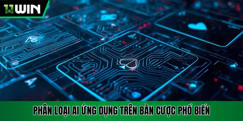 Phân loại AI ứng dụng trên bàn cược phổ biến